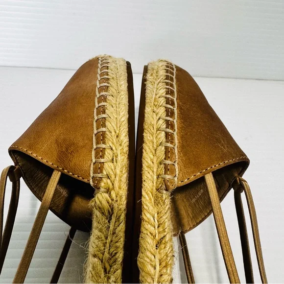 Eileen Fisher Women's Tan Espadrille Shoes Size 7 1/2 - Picture 10 of 13